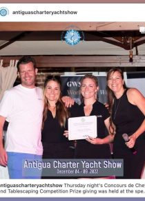 Liam Steevenson judge of the Antigua Yacht Show Chef Competition